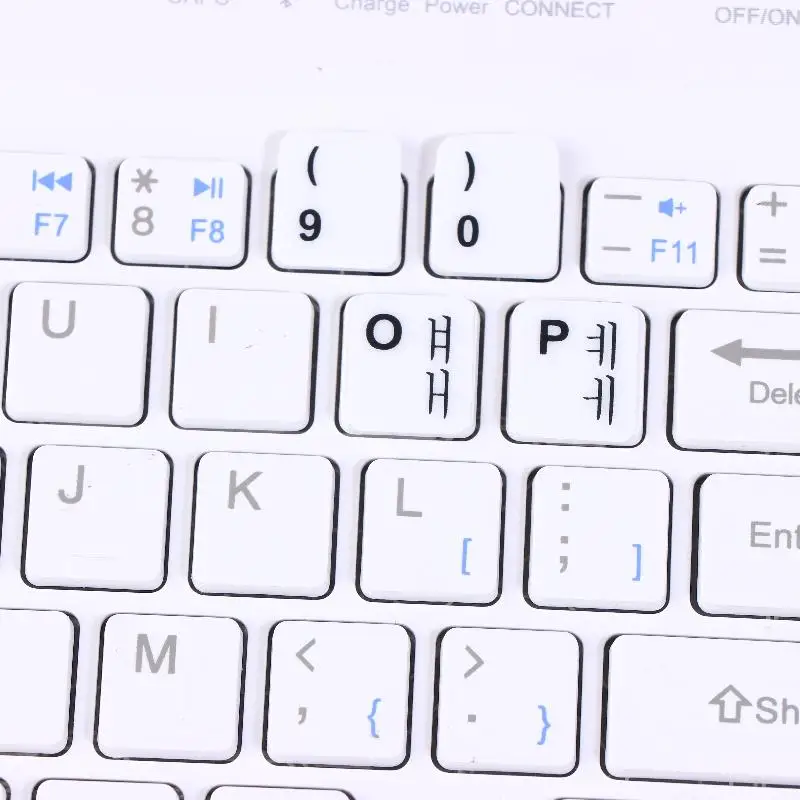 

5Pcs New Korean Keyboard Stickers Waterproof PVC Keyboard Decals For Laptop Desktop PC Decoration Universal Stickers