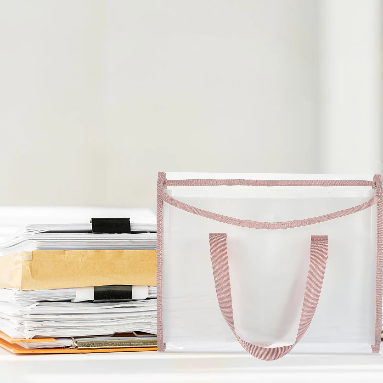 확장 가능한 폴더 가방 종이 영수증 명함을 위한 대용량 멀티 포켓 문서 정리함 휴대용 파일 보관함