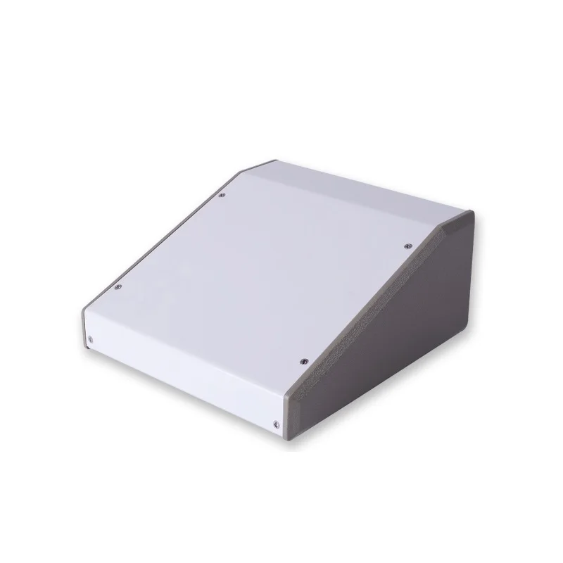 1 PCS Bahar Enclosure Iron Case Wire Junction Box Instrument Shell Sloping Cover Desk Top Enclosure SIZE 200X90X165MM BDA 40001