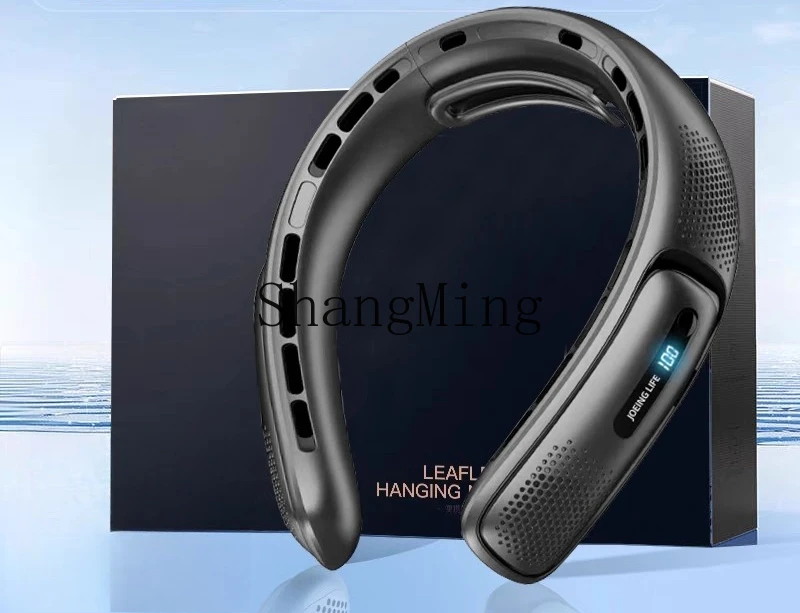 مروحة الرقبة ZYY المحمولة المحمولة الكبيرة بدون شفرات الرياح الصغيرة الصامتة وعمر البطارية الطويل في الهواء الطلق