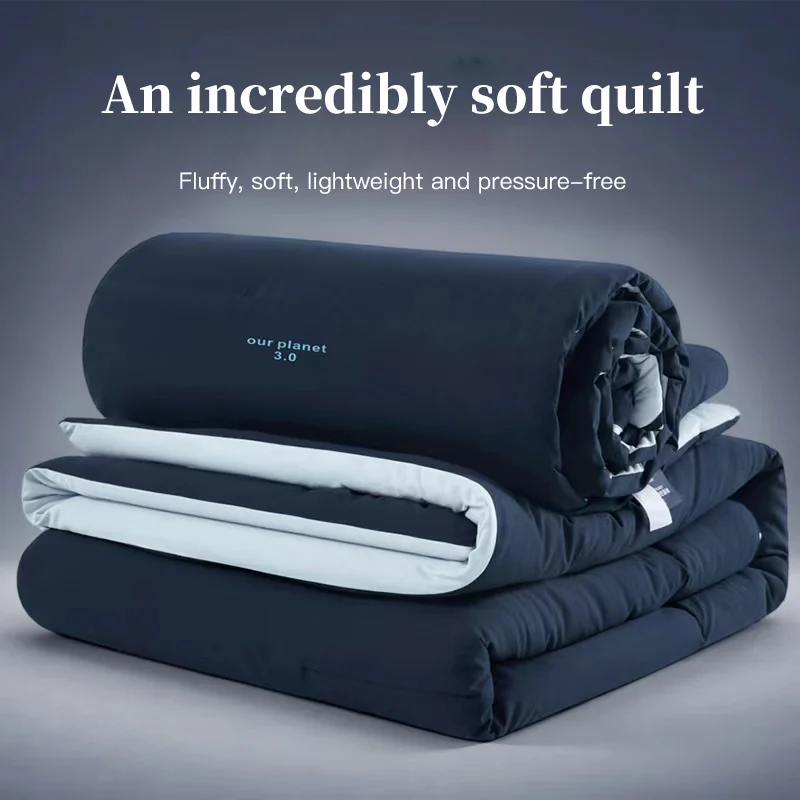 New deep sleep temperature controlled thick quilt, super soft all season quilt, autumn and winter thick warm quilt core