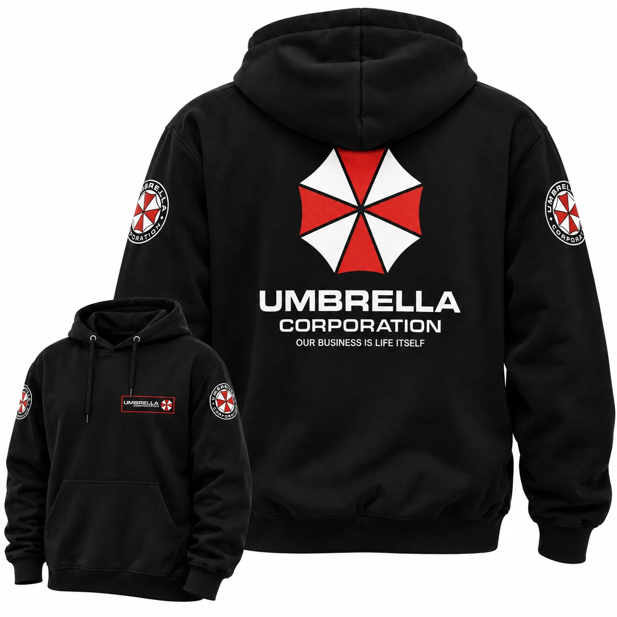 New Summer Resident Evil Umbrella Corporation Hoodie- Quick-drying and Perfect for Game Fans