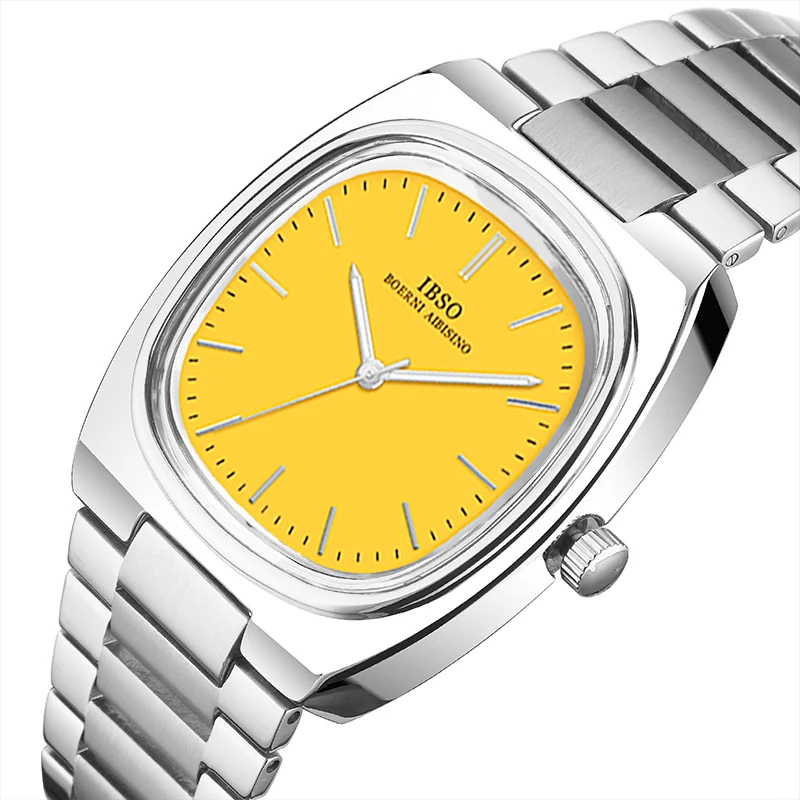 

Elegant High Quality Women Watches Square Steel Band Waterproof Luxury Ladies Wristwatch Silver Fashion Hand Clock Female Gifts