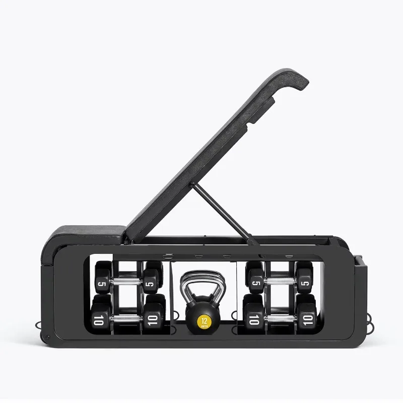 Kettlebell Dumbbell Stool Storage Composition Adjustable Weight Sports Weightlifting Fitness Training Table