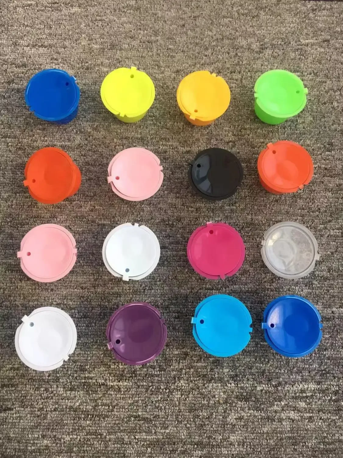 3pcs/pack Use 150times Dolce Gusto Coffee Capsule Plastic Capsule Refillable Reusable Compatible with Nescafe Dolce Gusto Refill