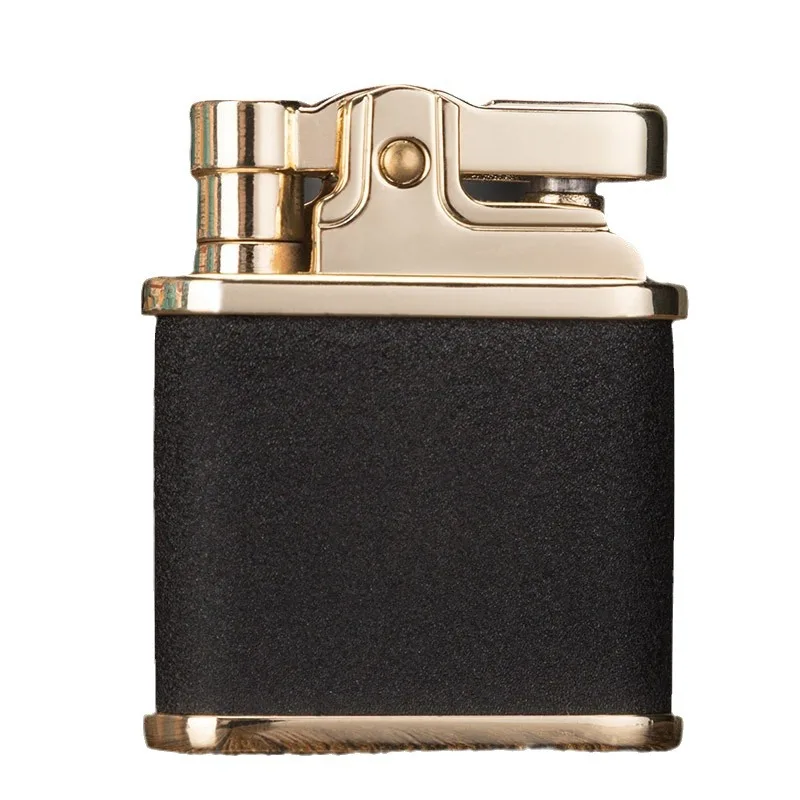2026 New Zorro Personalized Creative Kerosiene Lighter Push-type Ignition Retro Grinding Wheel Trendy Gift Choice