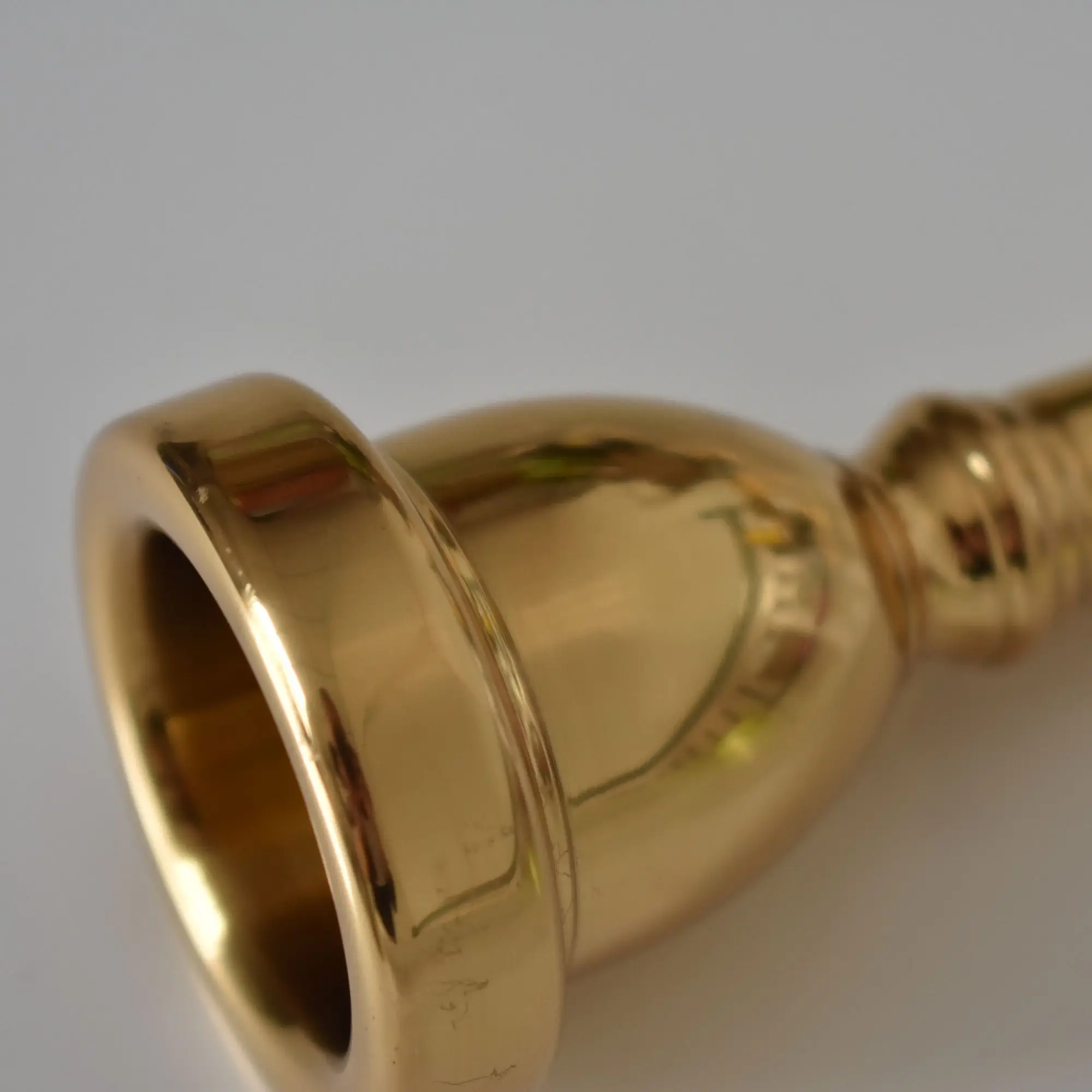 Bass flat key sousaphone mouthpiece, bass horn mouthpiece.