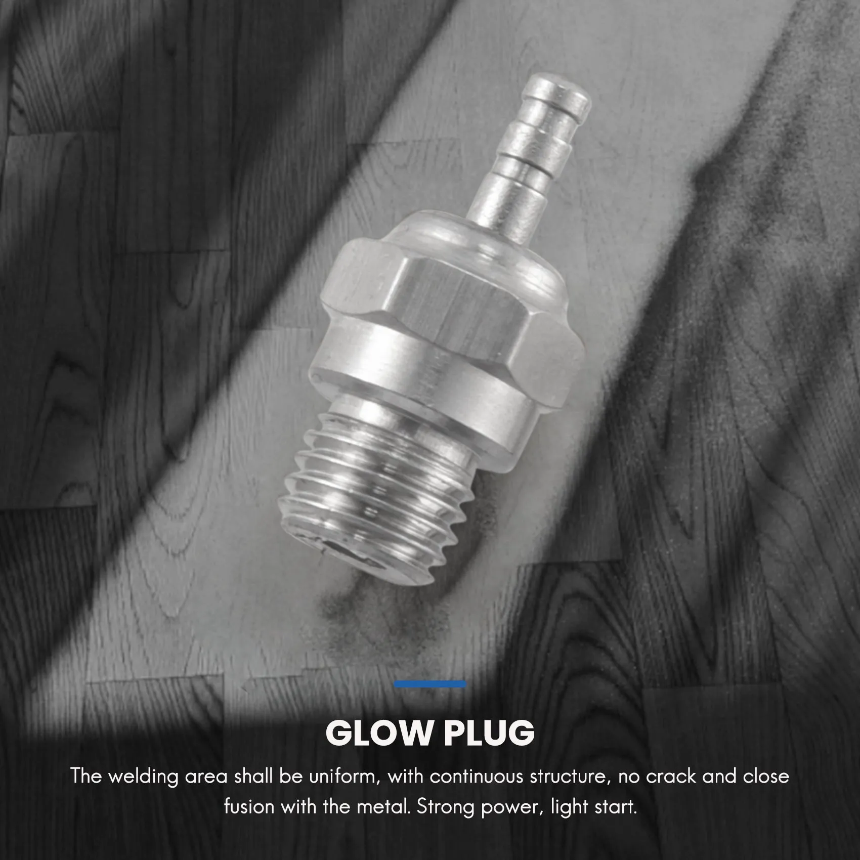 ABJG-5Pcs N3 Glow Plug Nitro Truck Hot Spark Engine Parts Accessories Replacement OS RC Model