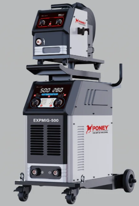 IGBT Inverter Mig-500A Industrial Welding Machine 3 in 1 with Gouging Function Digital Display 15kg Wire  Soldar 3- 380V