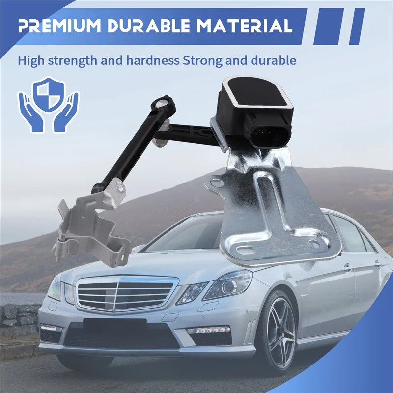 

A2123200943 For W212 W218 2010-2018 Front Left Body Height Level Sensor With Rod A42129050103 A40045429918-Boom