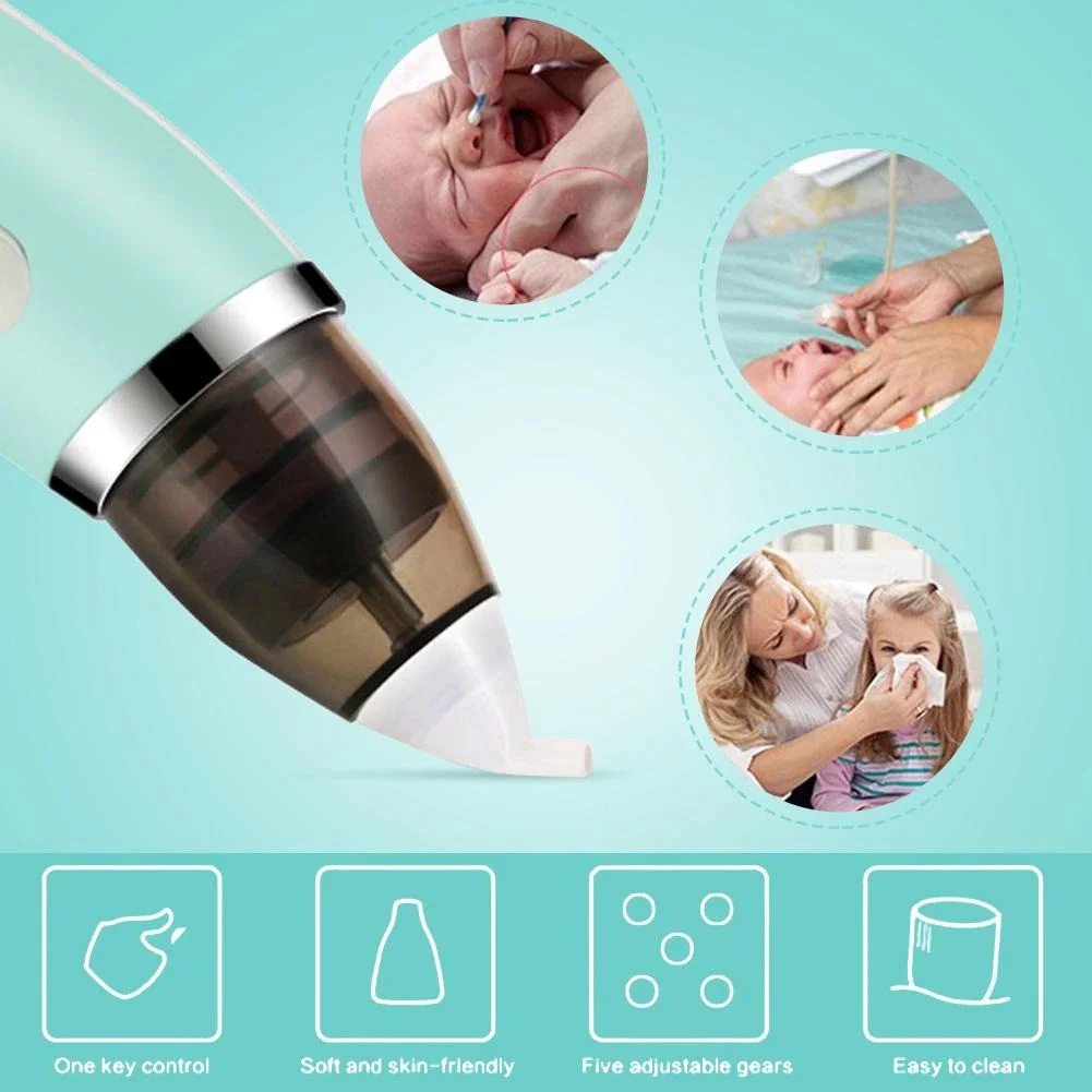 Dr.isla New Electric Baby Nasal Aspirator Electric Nose Cleaner Sniffling Equipment Safe Hygienic Nose Snot Cleaner For Newborns