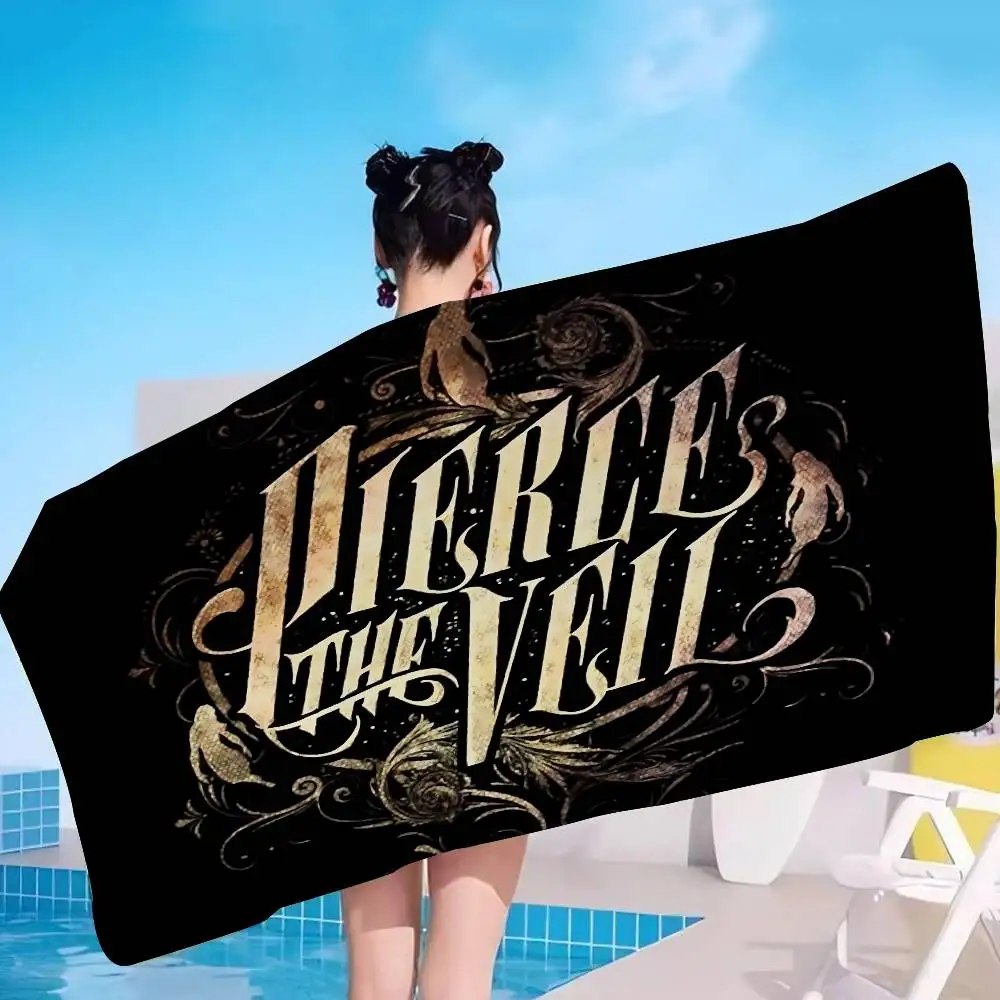 Pierce The Veil Band Post Hardcore Band Microfiber Blanket Quick Drying Beach Towels Printing Super Absorbent Pool Towel Blanket
