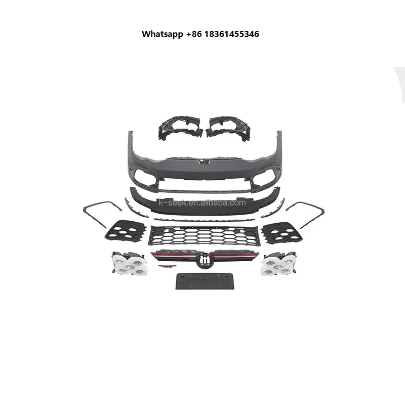 

For VW 8 GTI Top quality Top quality K-SEEK Vehicle Modification Parts Front Bumper Grille Car Facelift Body Kits