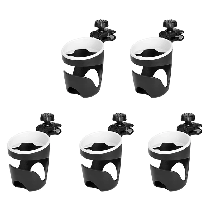 Boat Rail Cup Holder Universal Drinks Holders 360 Degree Rotation Adjustable Clamp Boat Drink Holder,3Pcs