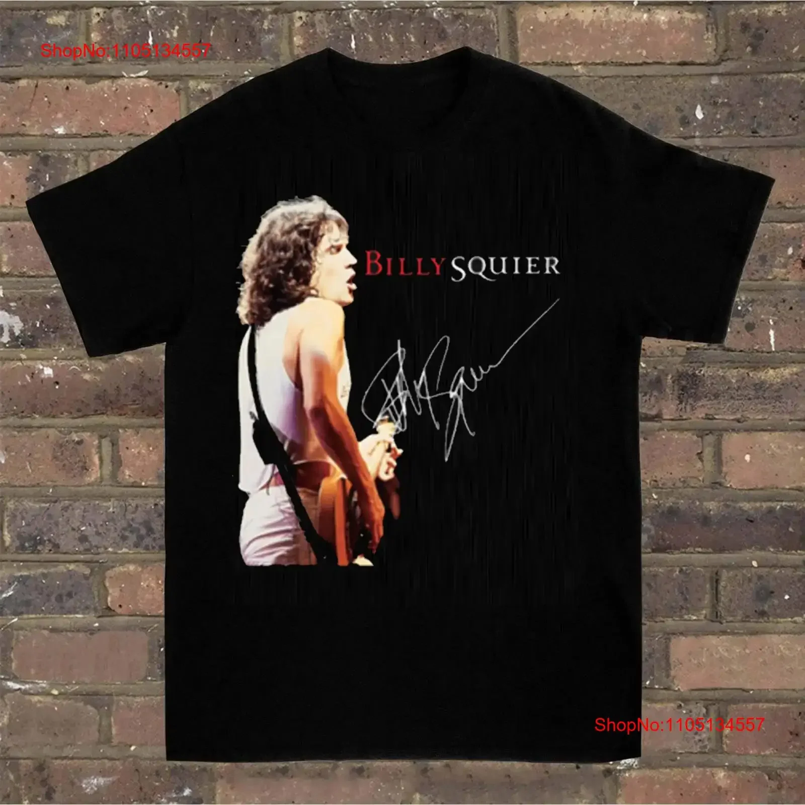 Billy Squier Don't Say You Love Me Camiseta de algodón de todas las tallas S a 5XL BS146 vintage lavado Top para uso diario moda
