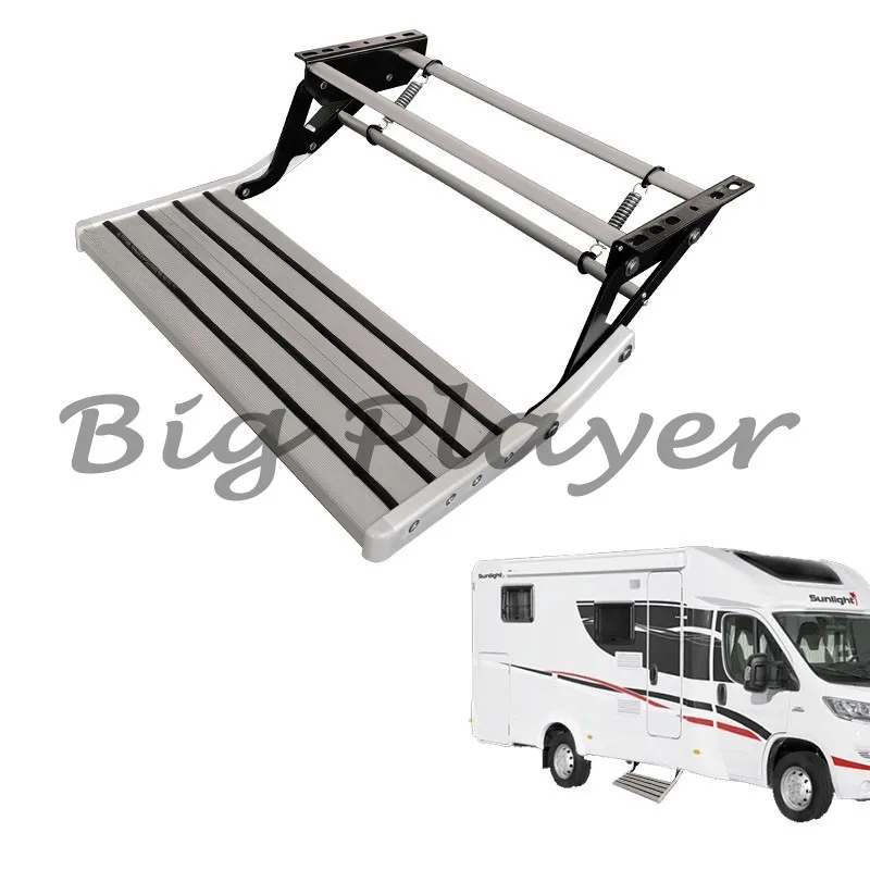 دواسة يدوية تلسكوبية دواسة السيارة مقطورة السفر خطوة السرير سيارة طبقة واحدة الملحقات #5