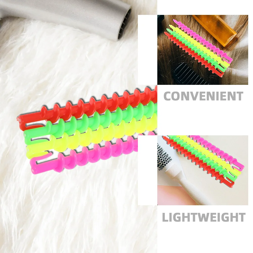 

26Pcs Perm Rods for Women Spiral Curling Rods No Heat Hair Curlers Reusable Lightweight Compact for Home Travel