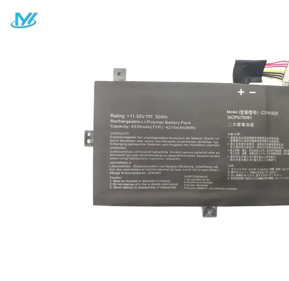 Imagem -03 - Bateria Original C31n1620 para Asus Zenbook Ux430 Ux430u Ux430ua Ux430un Ux430uq Pu404 Pu404uf Bateria