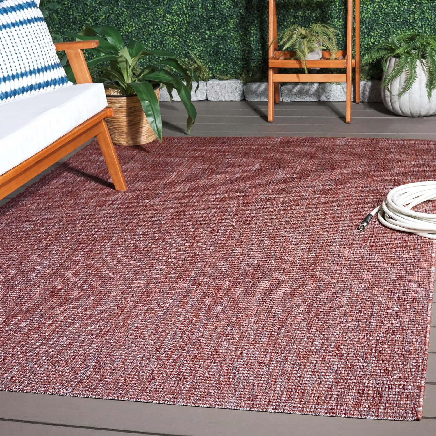 Washable Rug Outdoor Courtyard Collection - 5'5