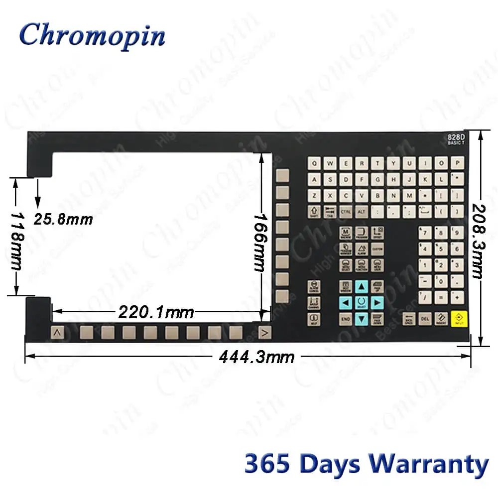 Membrane Overlay for 6FC5370-3AT20-0AA0 6FC5 370-3AT20-0AA0 Membrane Keypad Keyboard Film Keysheet Button