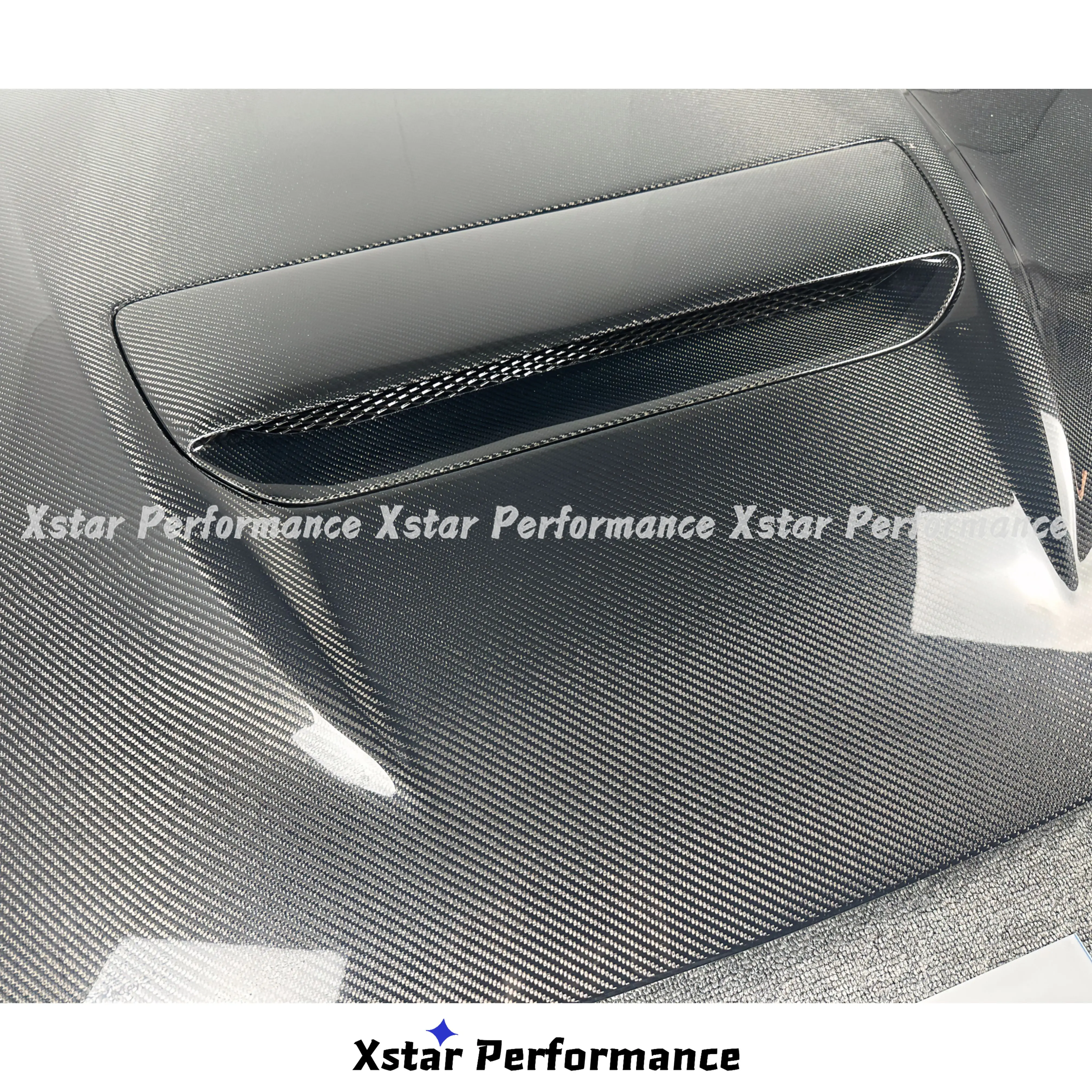 Mps Style Vented Carbon Fiber Hood Bonnet For Mazda 3 BP Axela 2020-2023