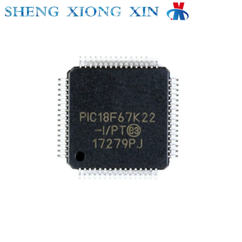 

1pcs 100% New PIC18F67K22-I/PT TQFP-64 8-bit Microcontroller -MCU PIC18F67K22 Integrated Circuit