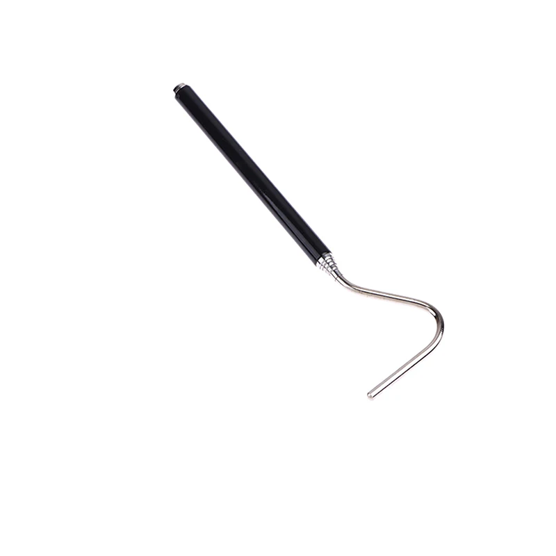 New 1Pc Snake Hook Retractable Professional Snake Catching Tool Convenient Stainless Steel Reptiles Hook Snake Tongs Accessories