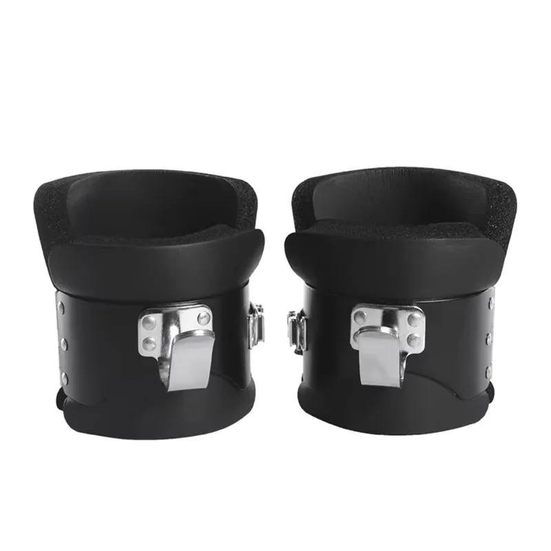 1 Pair of Anti-Gravity Reversal Boots Treatment Spine Ab Chin Up Gym Hook Suspension Pull Up Bodybuilding Fitness Inverted Shoes