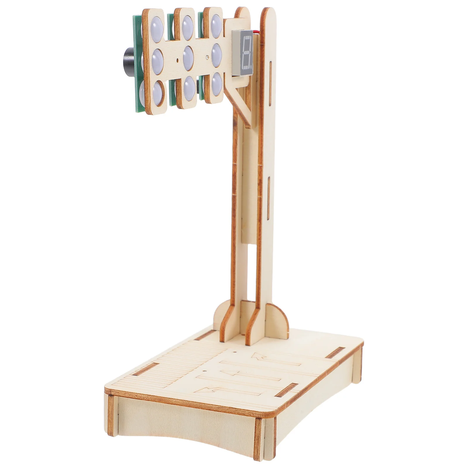 ชุดอุปกรณ์วิทยาศาสตร์สัญญาณไฟจราจร DIY 1 ชุด สำหรับเด็ก โครงการ STEM เครื่องมือการเรียนรู้ในห้องเรียน ชุดอุปกรณ์วิทยาศาสตร์สำหรับเด็ก