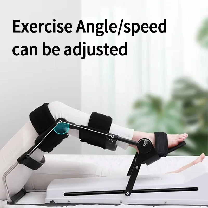 Electric Homecare Rehabilitation Therapy Device Leg Flexion Extension Exerciser Knee Training Equipment for Recovery