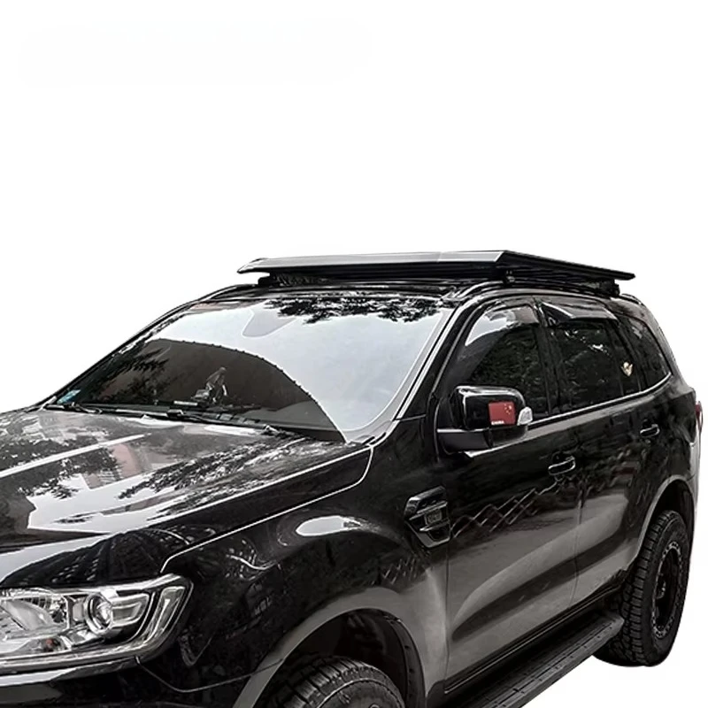 The Aluminum Alloy Roof Luggage Rack Can Bear a Load of 500 Kilograms Without Any Damage and Is Suitable for Ford Vehicles. 5