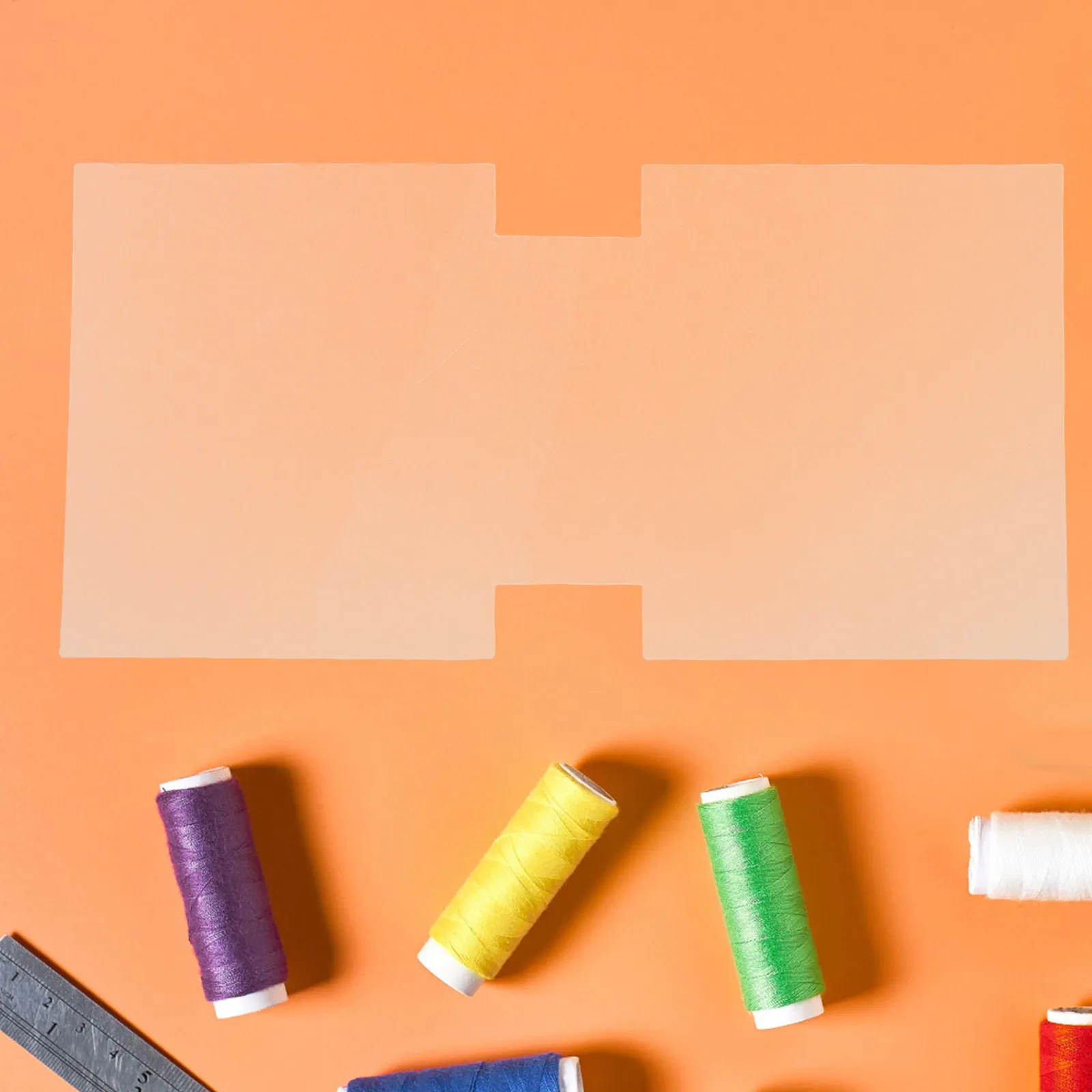 

Многофункциональная акриловая линейка для шитья 12x12 дюймов для квилтинга, пэчворка, раскроя ткани, точный измерительный инструмент