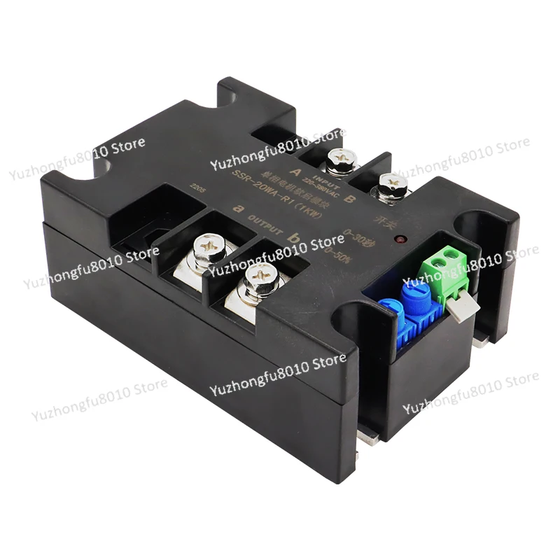 220V Single Phase Intelligent Motor Soft Start Module Soft Start 50-60Hz Compatible 2/4/6/8KW