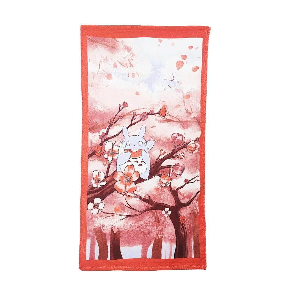 Cartoon Cats Pattern Bath Towel for Kids, Luxury Towel for Women, Adults, Children, Bathroom, 60*120, 100 Cotton, Japanese