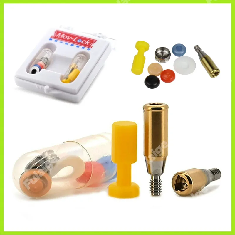 Dental Implant Abutment Replacement Set Locator Core Tool Removable Prosthetics Locator Caps Overdenture Kit Multiple Models