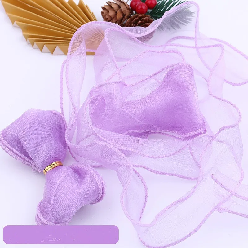 High Quality Polyester Stain Ribbon Colorful Gift Ribbon Wholesale for Home Decor Party Wedding Decorations