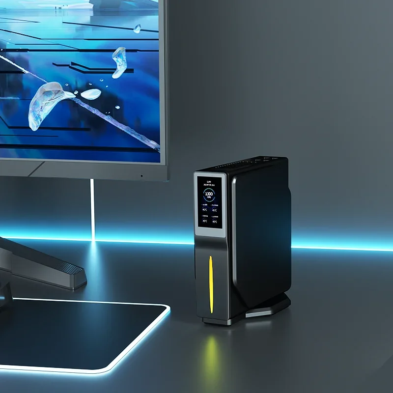 S1 Intel Twin Lake N150 Mini PC Windows 11 Pro DDR4 SSD Dual 4K HDMI/WiFi 5/Dual Gigabit LAN Gaming e computer desktop da ufficio