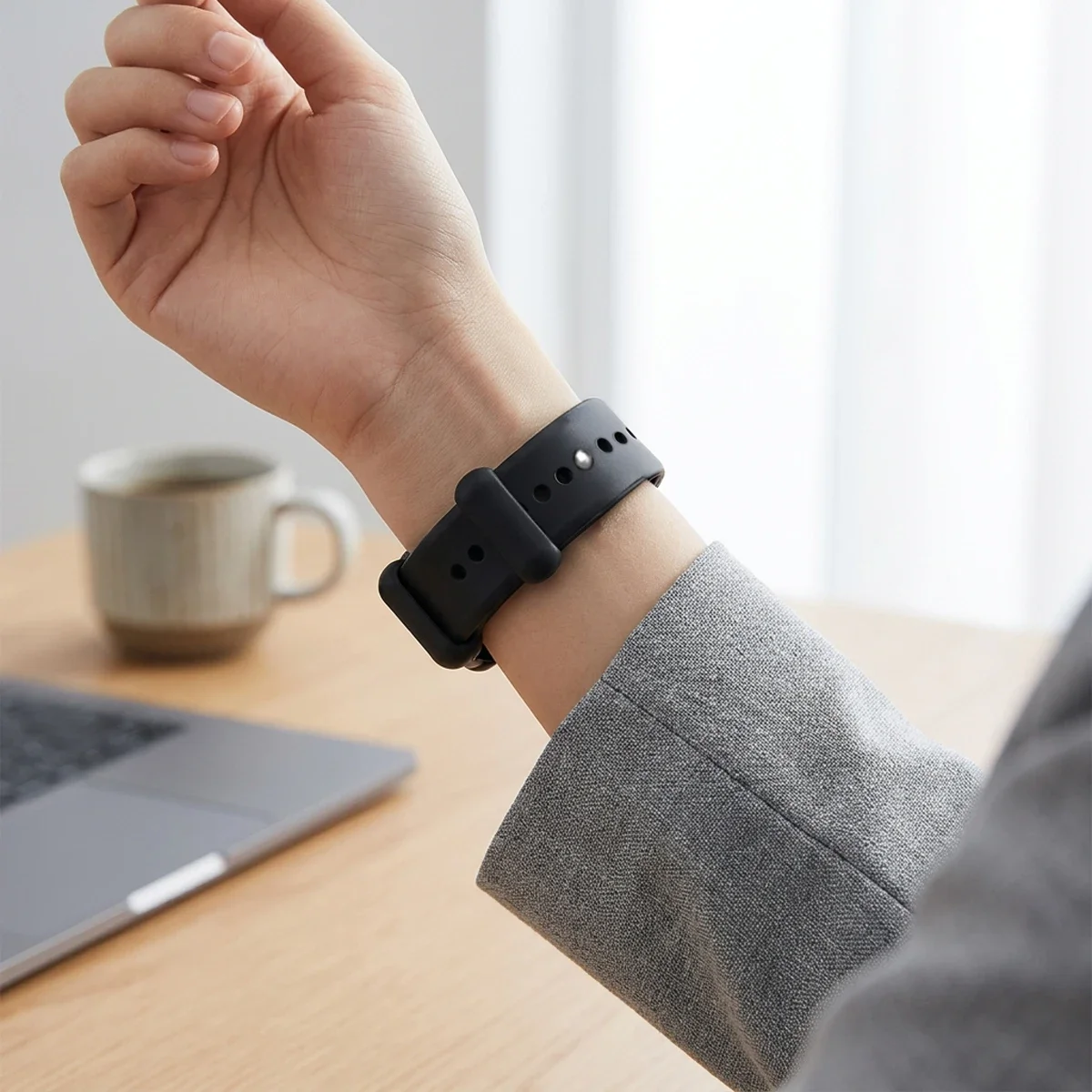 Sport-Ersatzarmband Silikonband Zubehör für Redmi Watch 6/5/4 Xiaomi Miband 10Pro 9Pro 8Pro – Detail 6