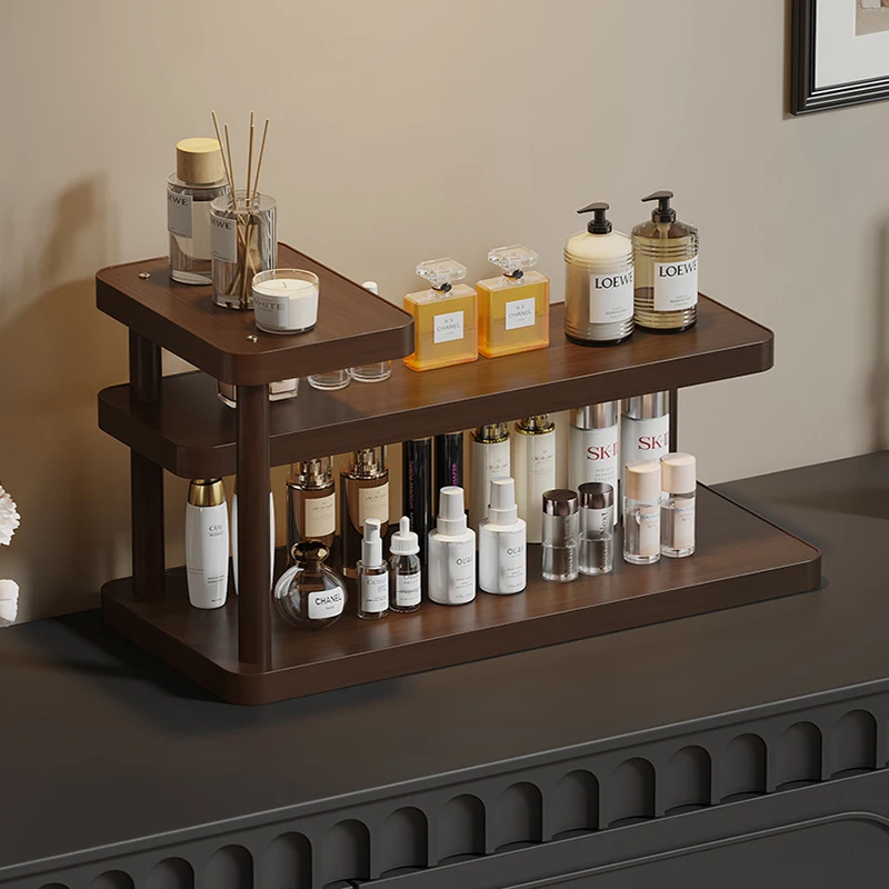 Simple Desktop Cosmetic Multi-Level Stepped Style Storage Shelf Surface Lipstick and Perfume Multi-Functional Organizer Stand