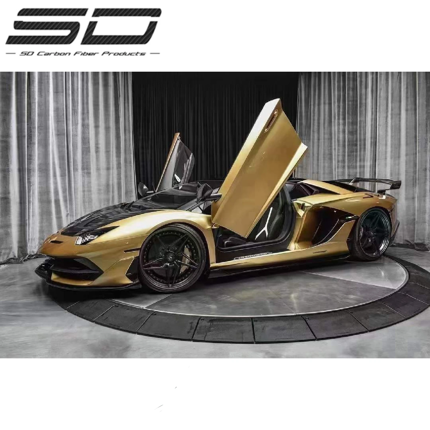 Lamborghini LP700/720/750 Upgraded SVJ Dry Carbon + Half Carbon Body Kit