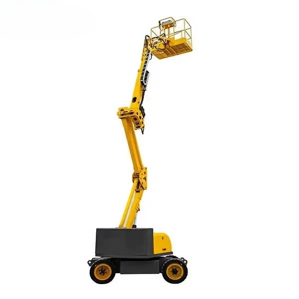 

18m Fully Self - Propelled Towable Electric Curved Arm Boom Lift Man Basket Platform