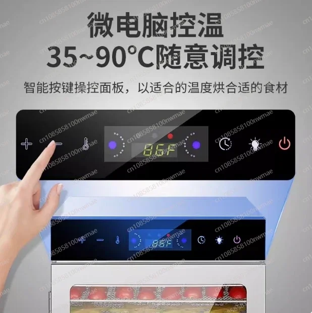 6 Layers Dry Fruit Machine Food Dehydration Dryer Fruit Dryer Commercial Stainless Food Dryer Dried Vegetables Pet Snacks