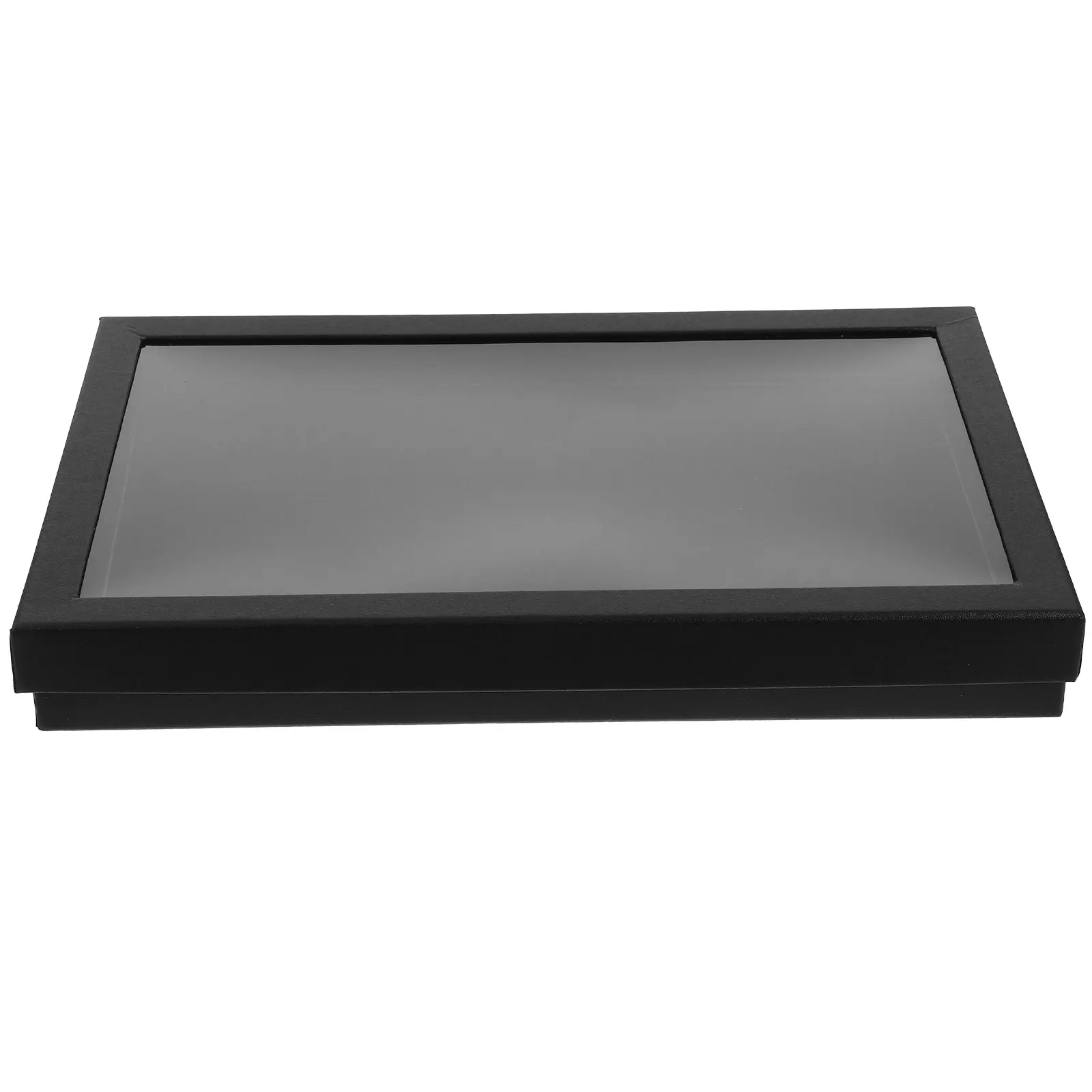 

Jewelry Display Box 100-Slots Ring Organizer Storage Case Transparent Window For Travel Ear Studs Lightweight Gift Wrapping Box