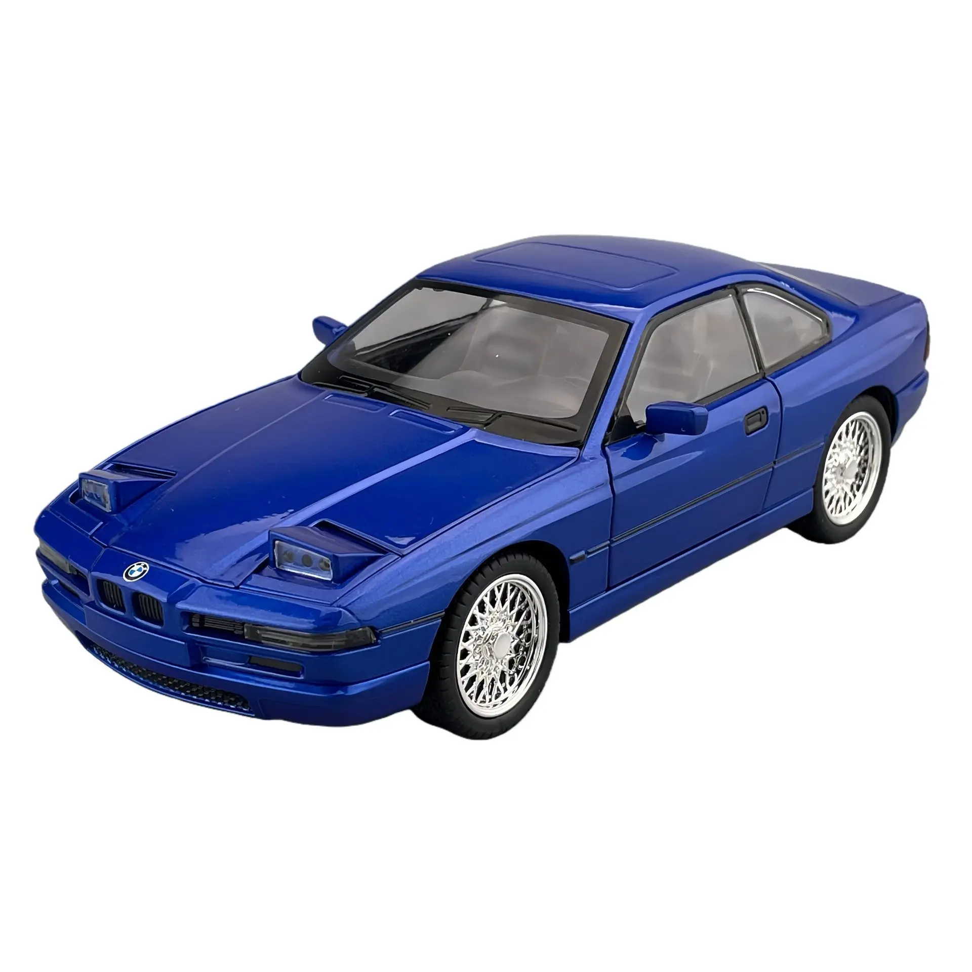 

ENN 1:24 Csl850 Simulation Alloy Sports Car Model Sound and Light Pull Back Retro Car Model