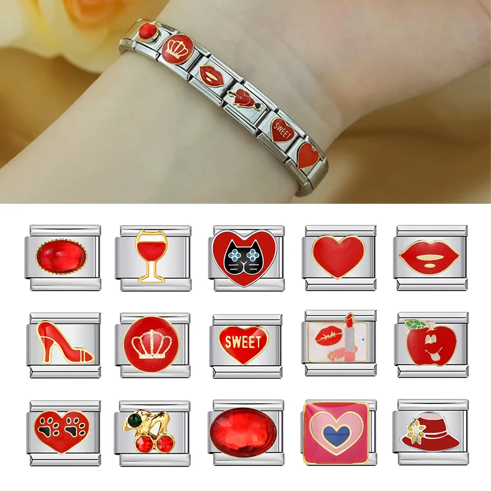 2025-Новая-серия-красного-цвета-масляная-капельная-итальянская-подвеска-подходит-для-браслета-9-мм-из-нержавеющей-стали-для-женщин-и-мужчин-подарок-изготовление-ювелирных-изделий-своими-руками