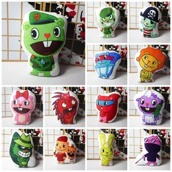 40cm Anime Happy Tree Friends Plush Doll Game Nutty Flippy Flaky Giggles Cuddles Lumpy Sniffles Cosplay Toy Stuffed Pillow Gift