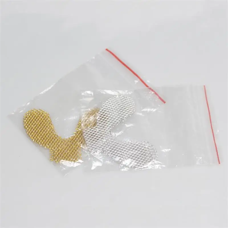 50Sets Dental Denture Reinforcement Metal Mesh - Upper & Lower Mouth Strong Net Dental Materials