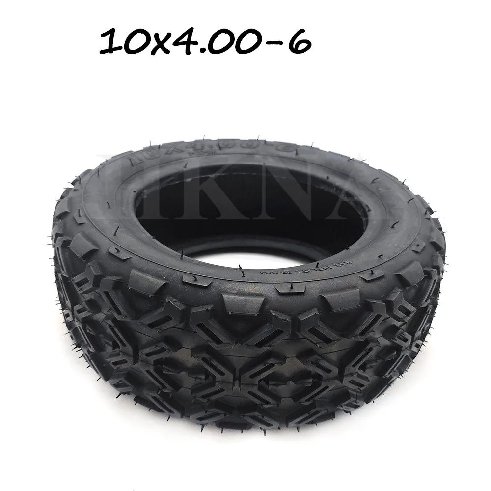 

Electric Scooter 10X4.00-6 Tubeless Tire 10 Inch Vacuum Tyre for Go Karts ATV Quad Folding E-Bike 10x4.0-6 Off-Road Tires Parts