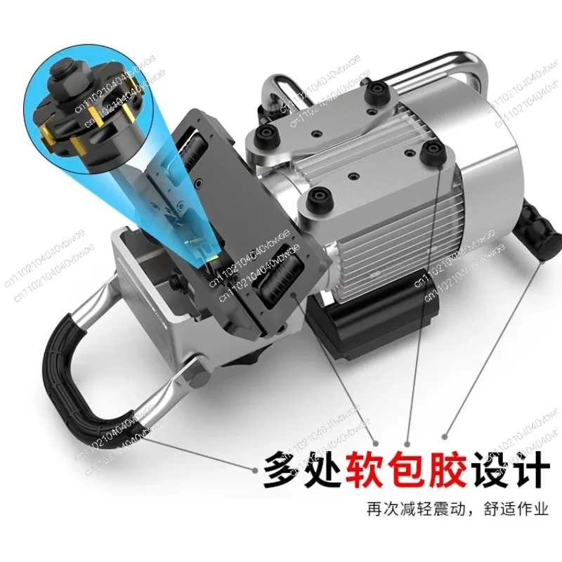 Stainless Steel Plate Beveling Machine Portable Bevel Edge Cutter Angle Adjustable Electric Handheld Chamfering Machine