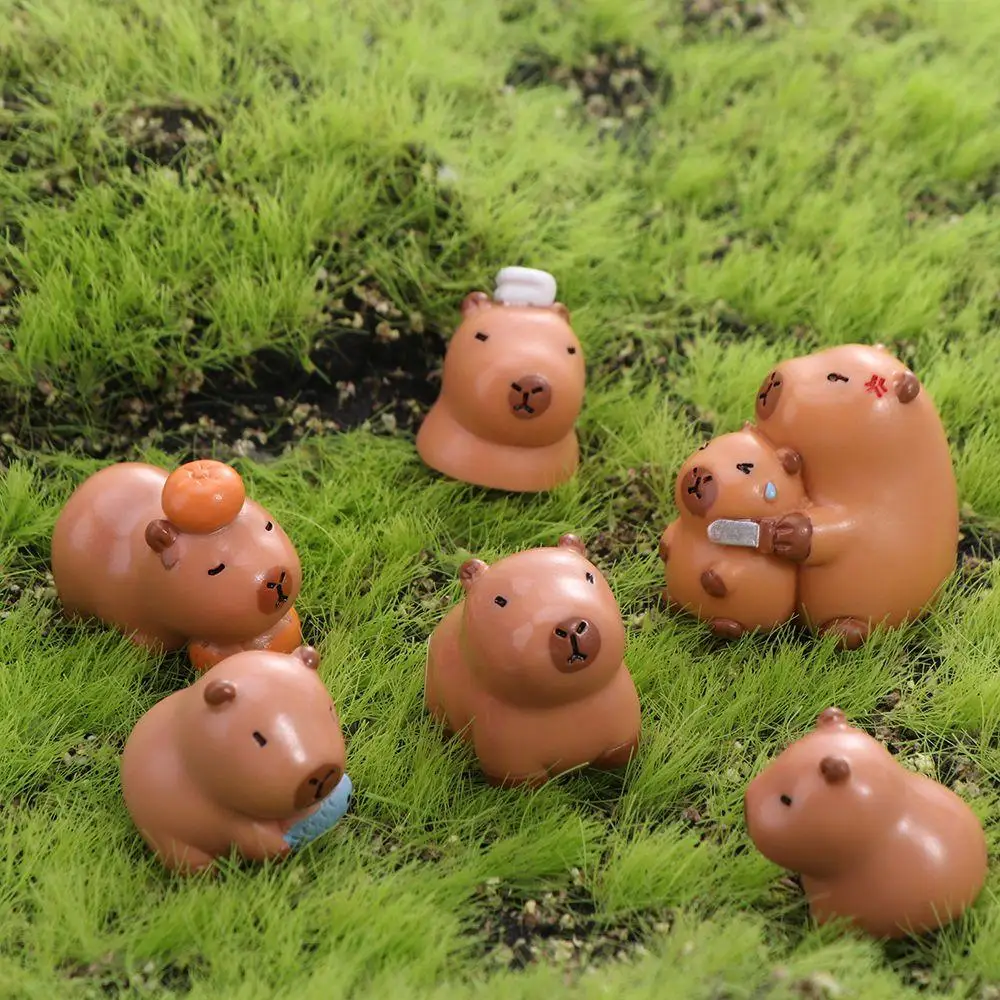 Animals Capibara Capybara Figure Toys Figure Simulation Simulation Capibara Model Model Cartoon Capybara Animals Figures